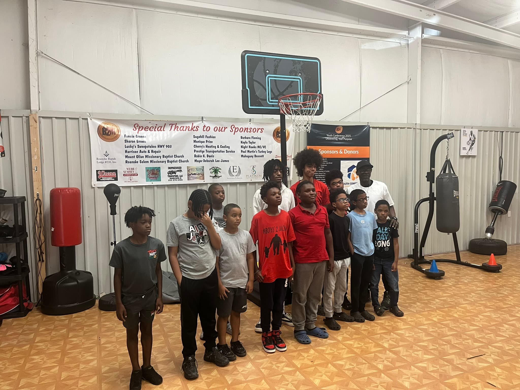 Boys 2 Men AI Workshop — group photo
